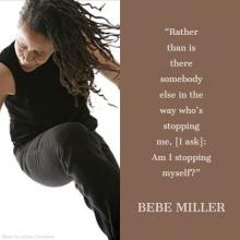 Bebe Miller dancing