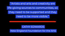 graphic treatment of Cathy Edwards quote